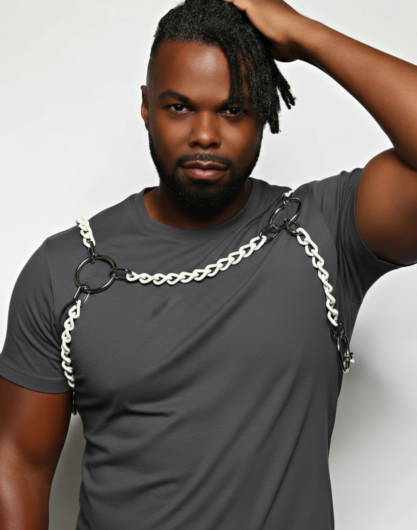 Classic Dogwood Harness with Stainless Steel Fixtures