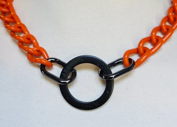 Orange Neck Chain