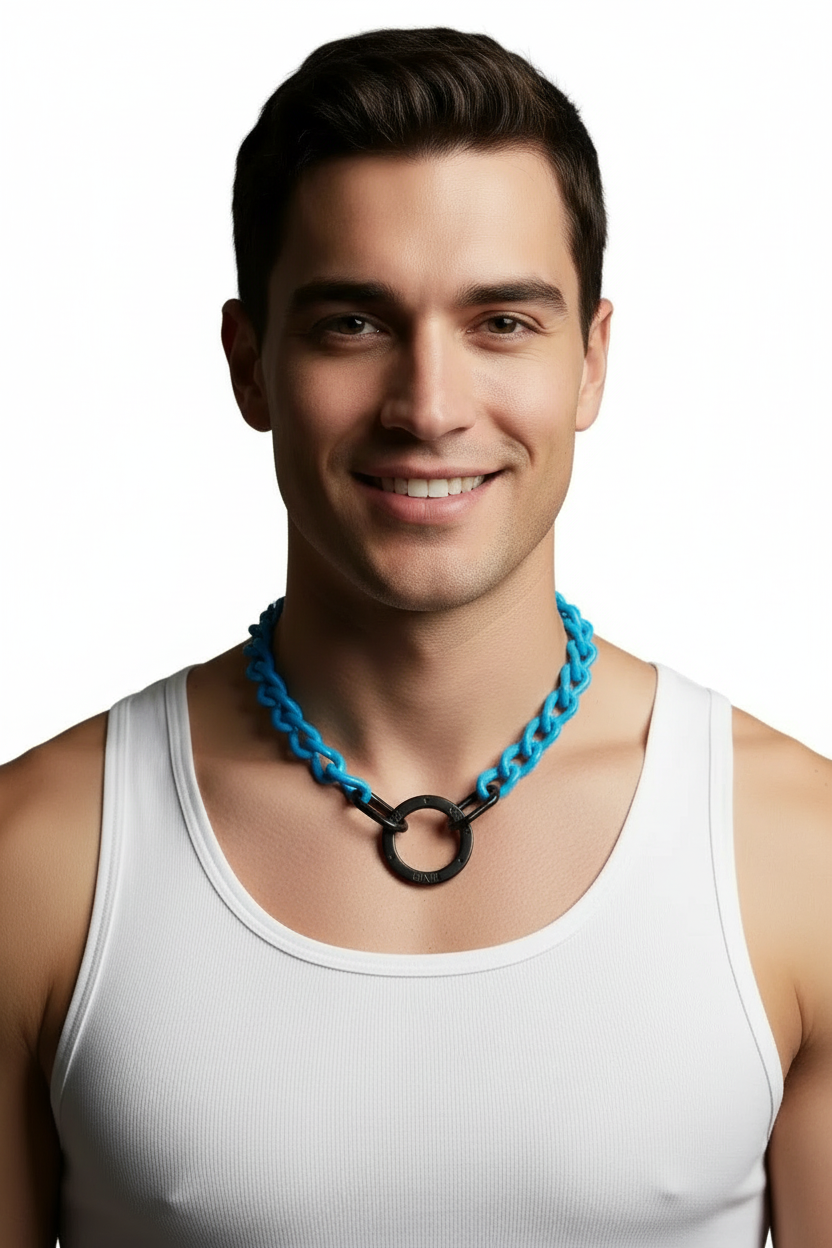 Sky Blue Neck Chain