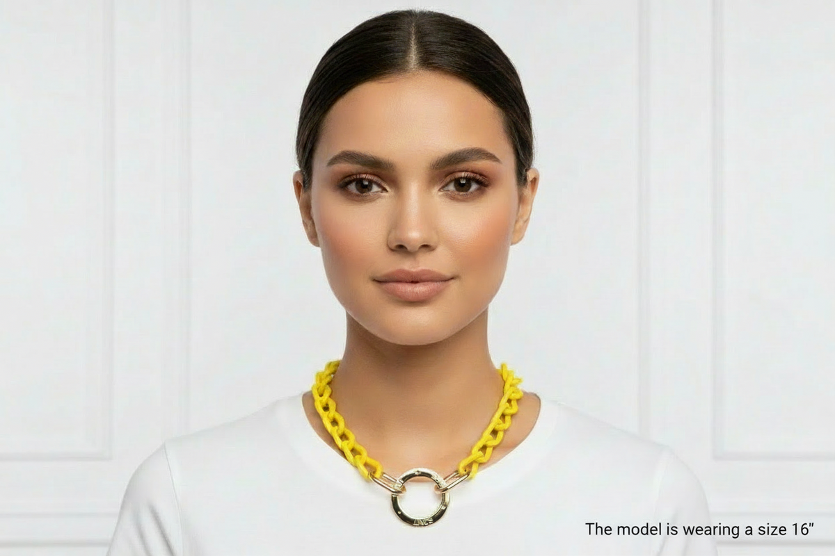 Yellow Neck Chain