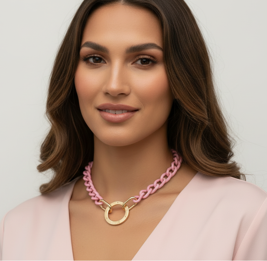 Wholesale Pink Neck Chain
